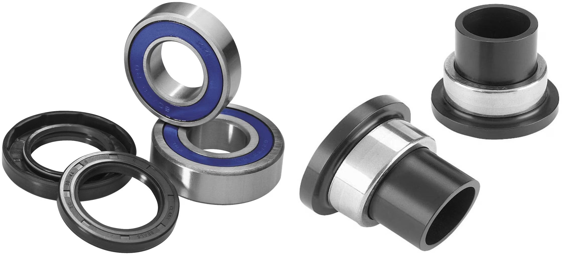 Front and Rear Wheel Spacer Kits for KTM XC 105 2008-2009 E55294
