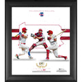 Framed Collage with Game Used Baseball X747