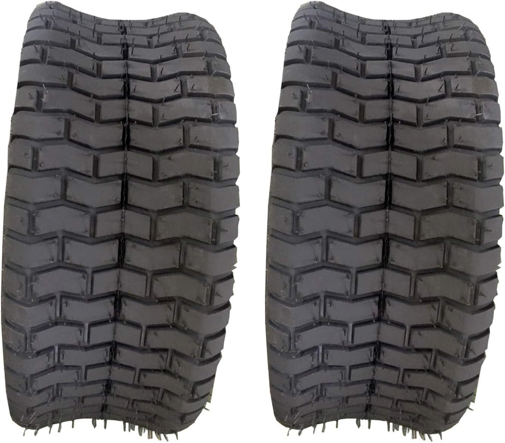 2pcs Turf Tires 16x6.50-8 4ply Tubeless Lawn Garden Mower Tractor Cart Tires V639760