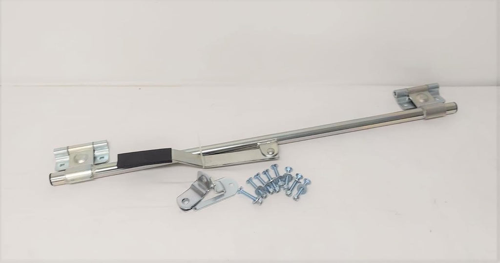 45 Zinc Cargo Trailer Door CamBar Latch Tamper Proof Hinge & Mounting Hardware Pack of 2 W6846