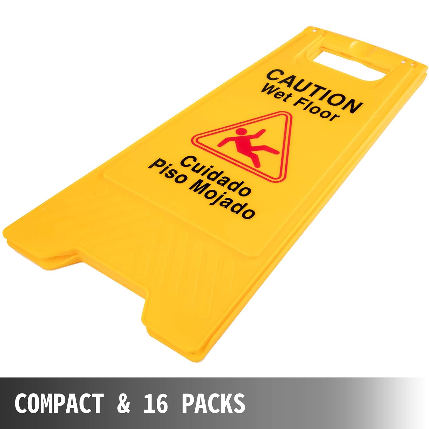 16 Pack Wet Floor Sign F425422