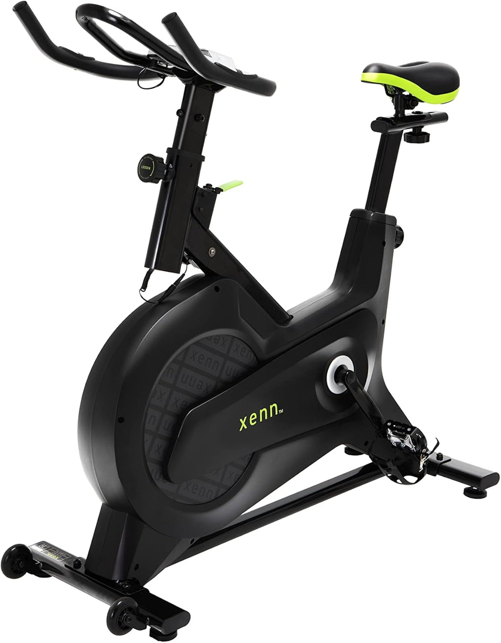 Exercise Bike Indoor Cycling Bike with Pulse Monitor, 256lbs Weight Capacity W8391
