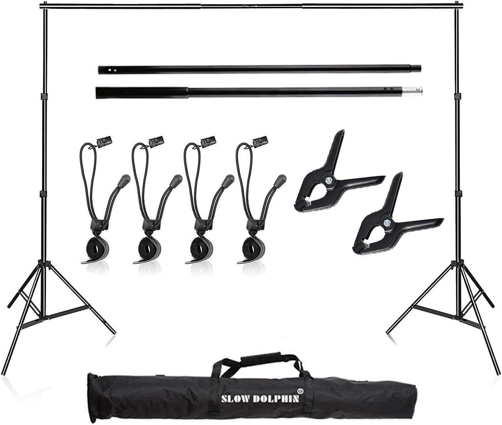 Adjustable Backdrop Support System Kit with Carry Bag X232663
