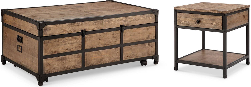 Square End Table J10213