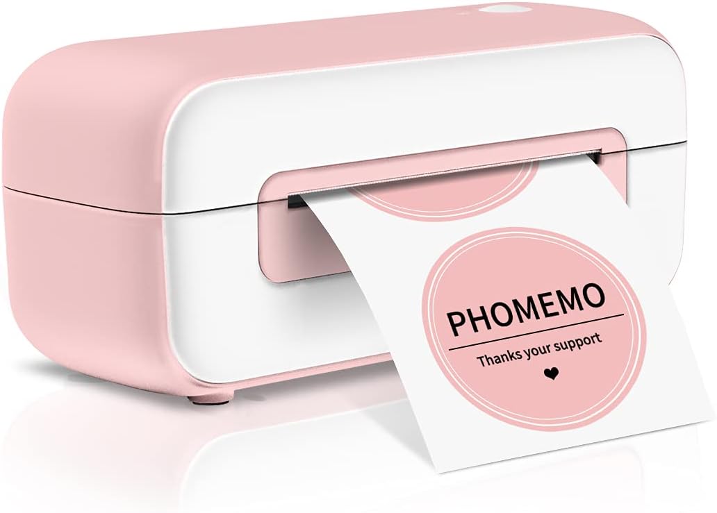 Pink Thermal Label Printer C12048