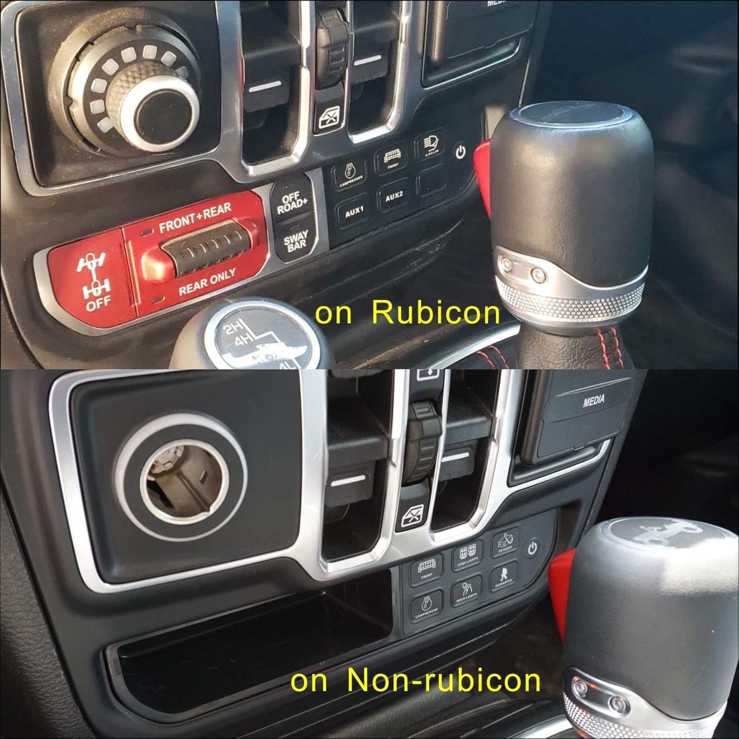 Lower Dash Switch Panel for Jeep Wrangler JL JLU and Gladiator W162518