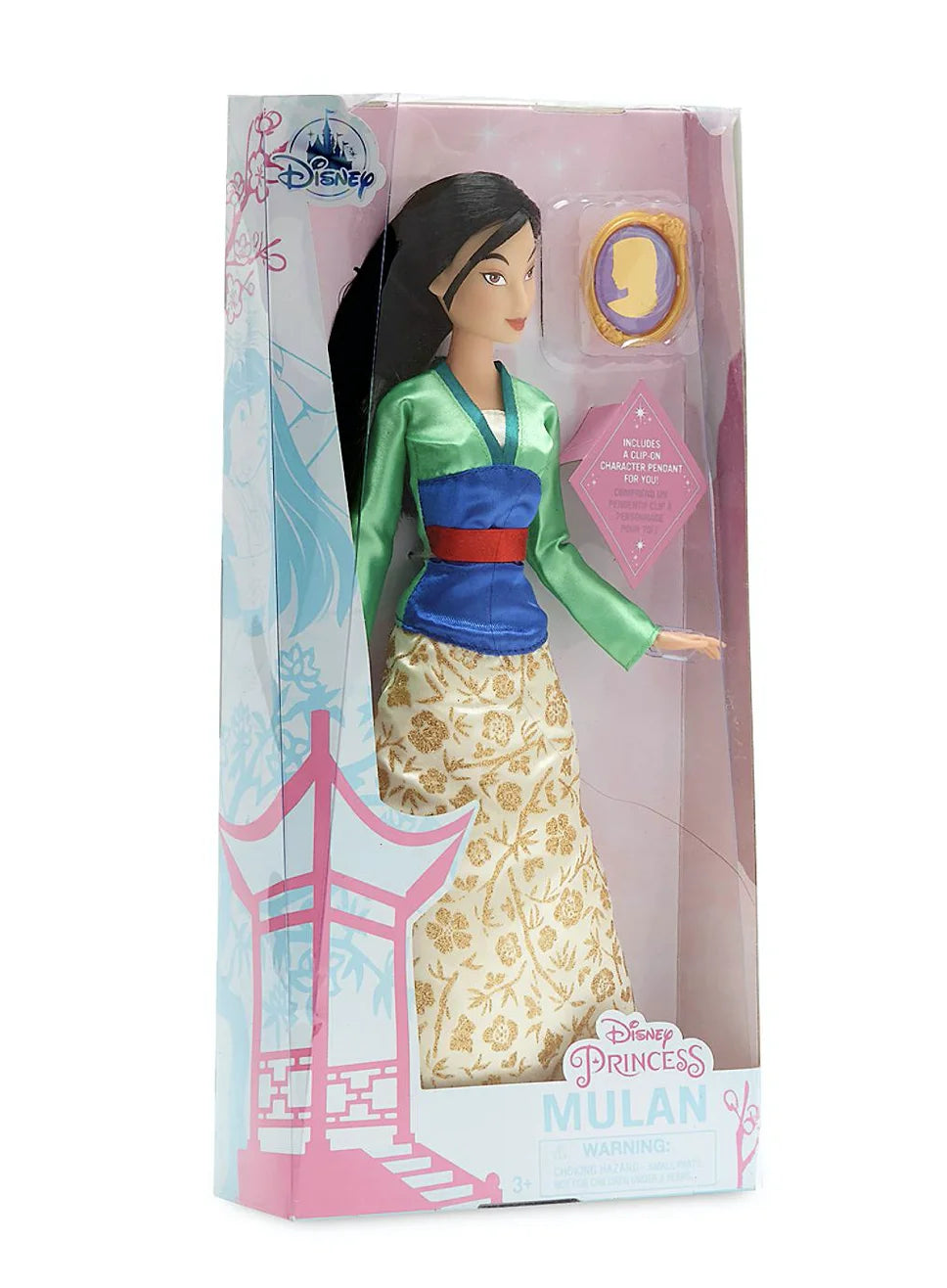Mulan Classic Doll with Pendant W119623