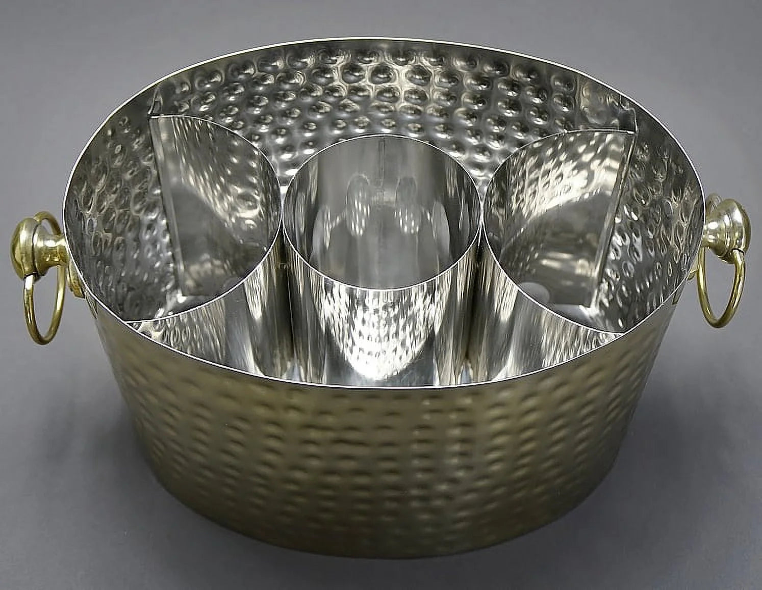 Brass 3 Bottle Wine Chiller F54418