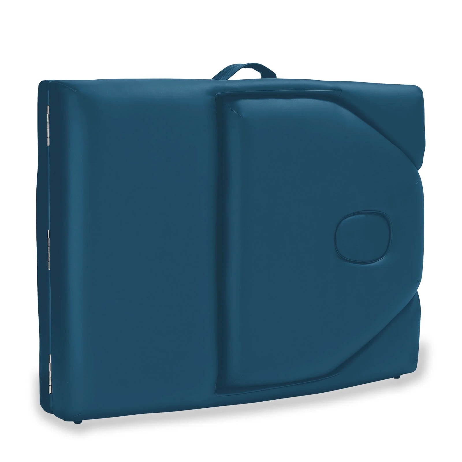 Blue Portable Massage Table with Backrest F644