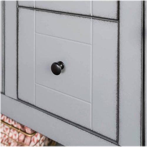 Aged Gray TV Cabinet O450747