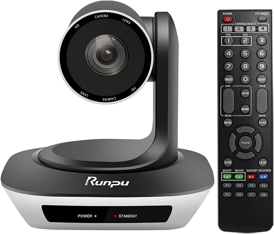 HD1080P PTZ Conference Room Camera with Wireless Bluetooth USB Conference Microphone and Speaker I841718