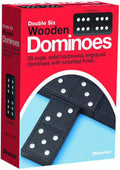 Double Six Wooden Dominoes U611