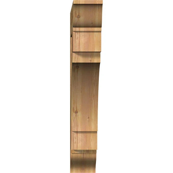 Western Red Cedar Rough Sawn Bracket Q473