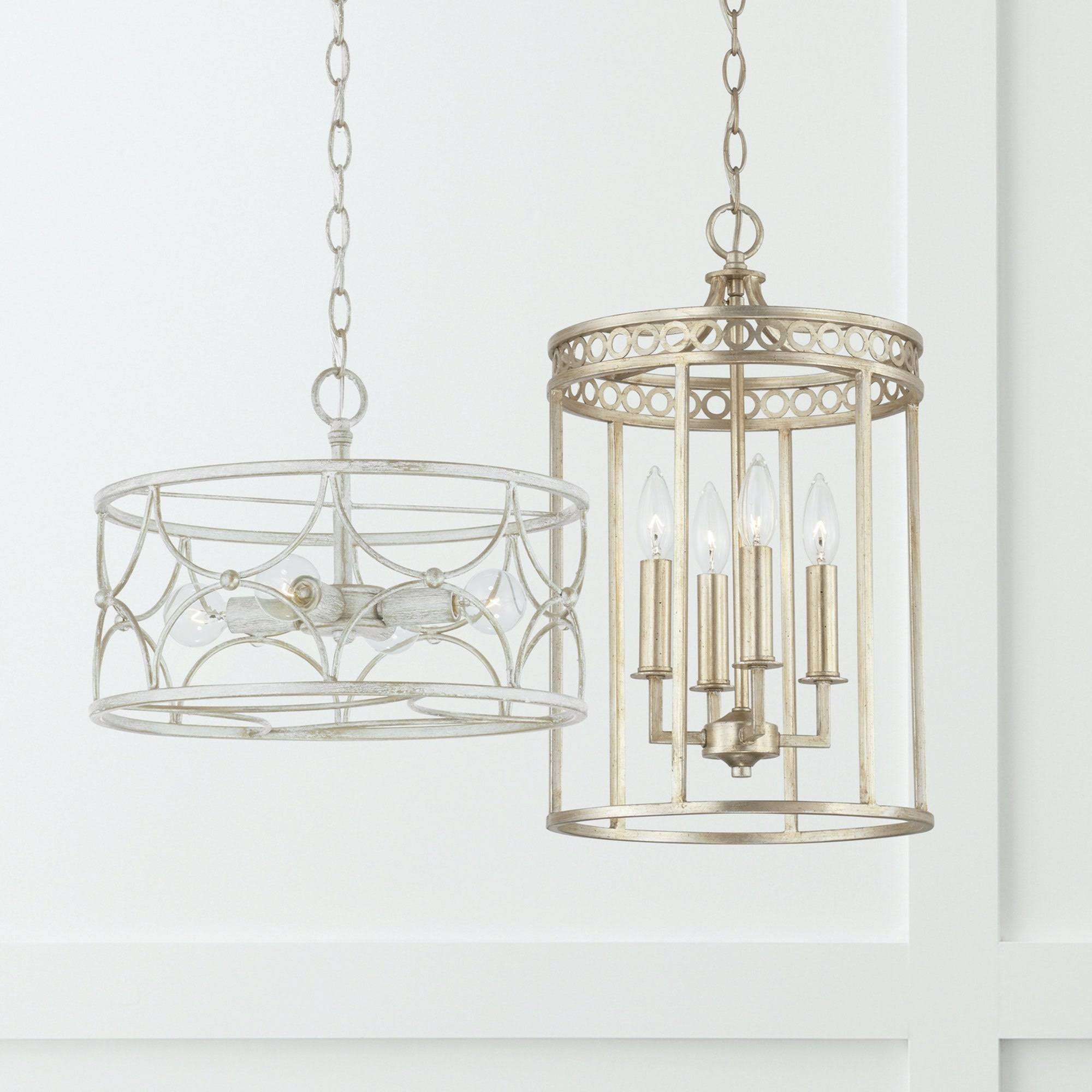 4 Light Semi Flush Mount M169