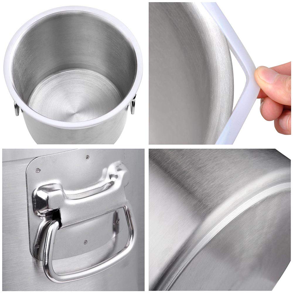 5 Gallon Stainless Steel Vacuum Chamber with Tempered Glass Lid J291037