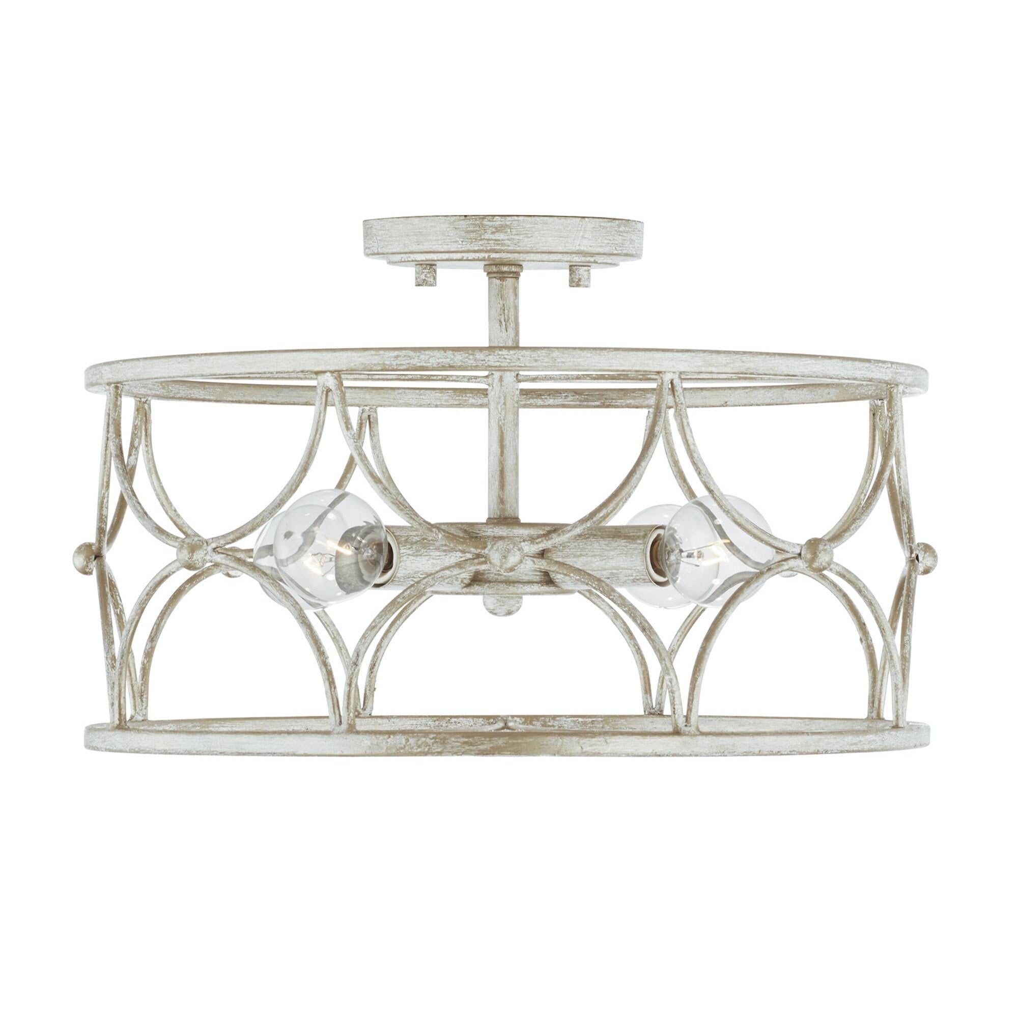 4 Light Semi Flush Mount M169