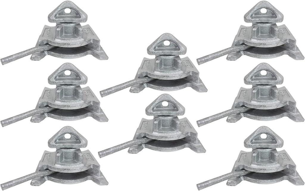 8 Pack Sea Rail Shipping Container Manual Base Lock Dovetail Y909