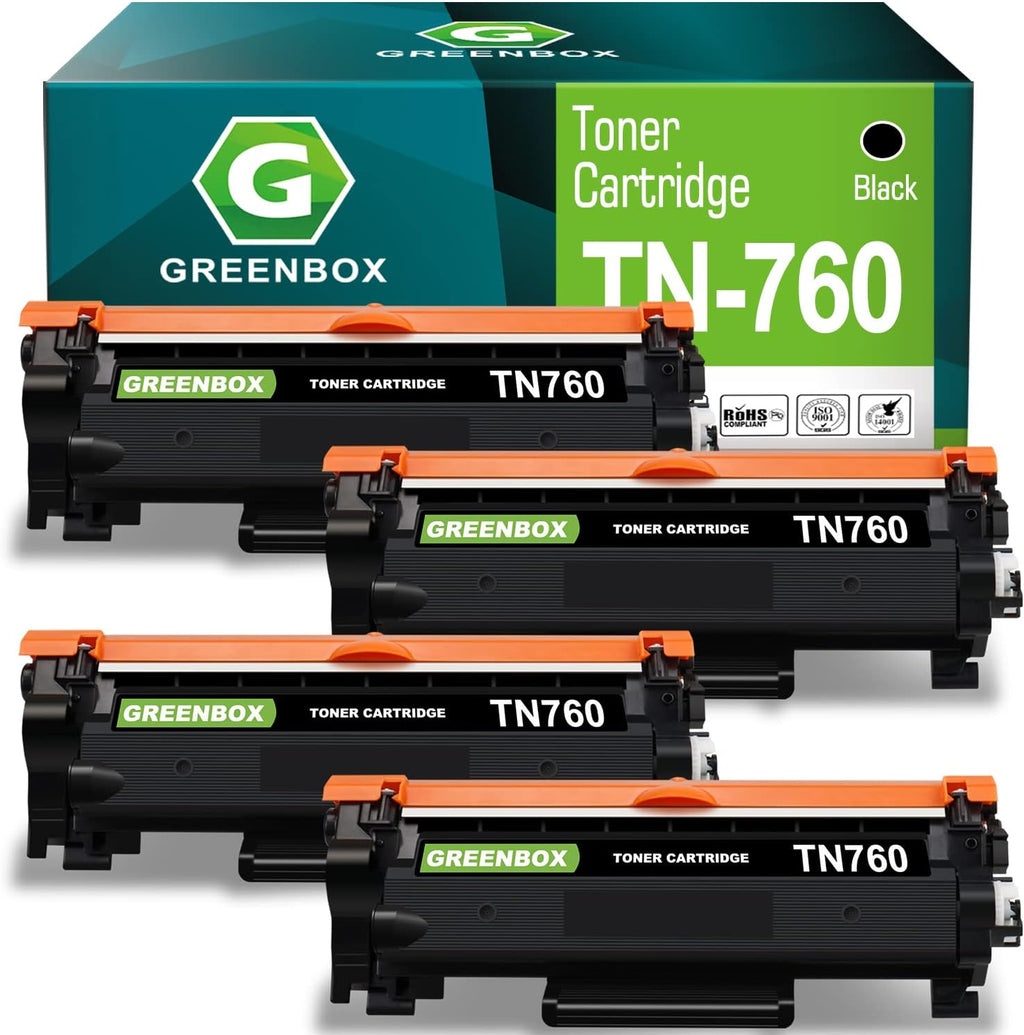 4 Black Compatible Toner Cartridge V8283
