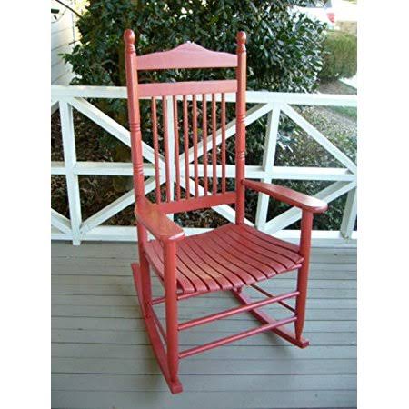 Red Wood Rocking Chair X559
