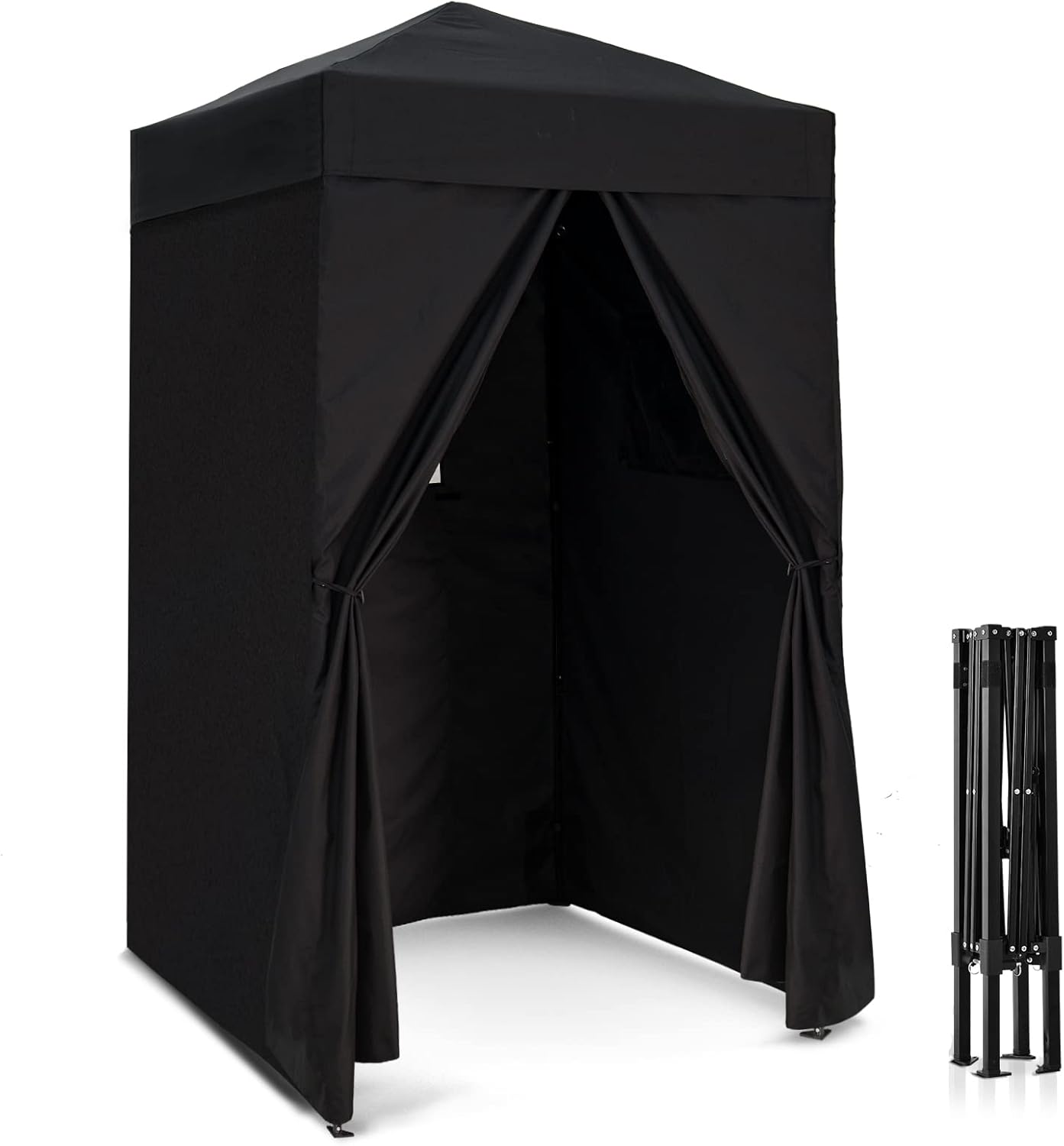 Gray/White Pop-up Changing Room Canopy, Pack of 2 K738903