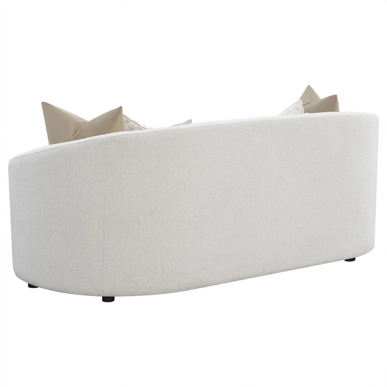 Latte Fabric Upholstered 2-piece Living Room Set D932