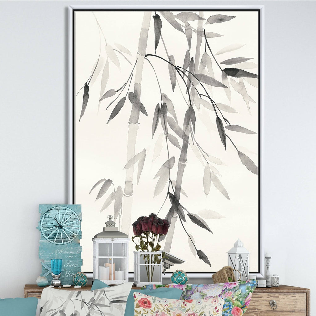 Black Framed Canvas - 34 in. Wide x 44 in. High O161246