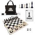 Tournament Chess Set - 20 in. Vinyl Board, Staunton pcs S567