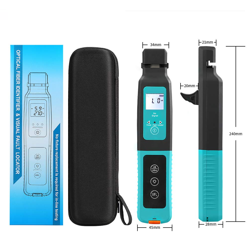 Optical Fiber Identifier with Wave Respond 800-1700nm Built in VFL FTTH Tool O496