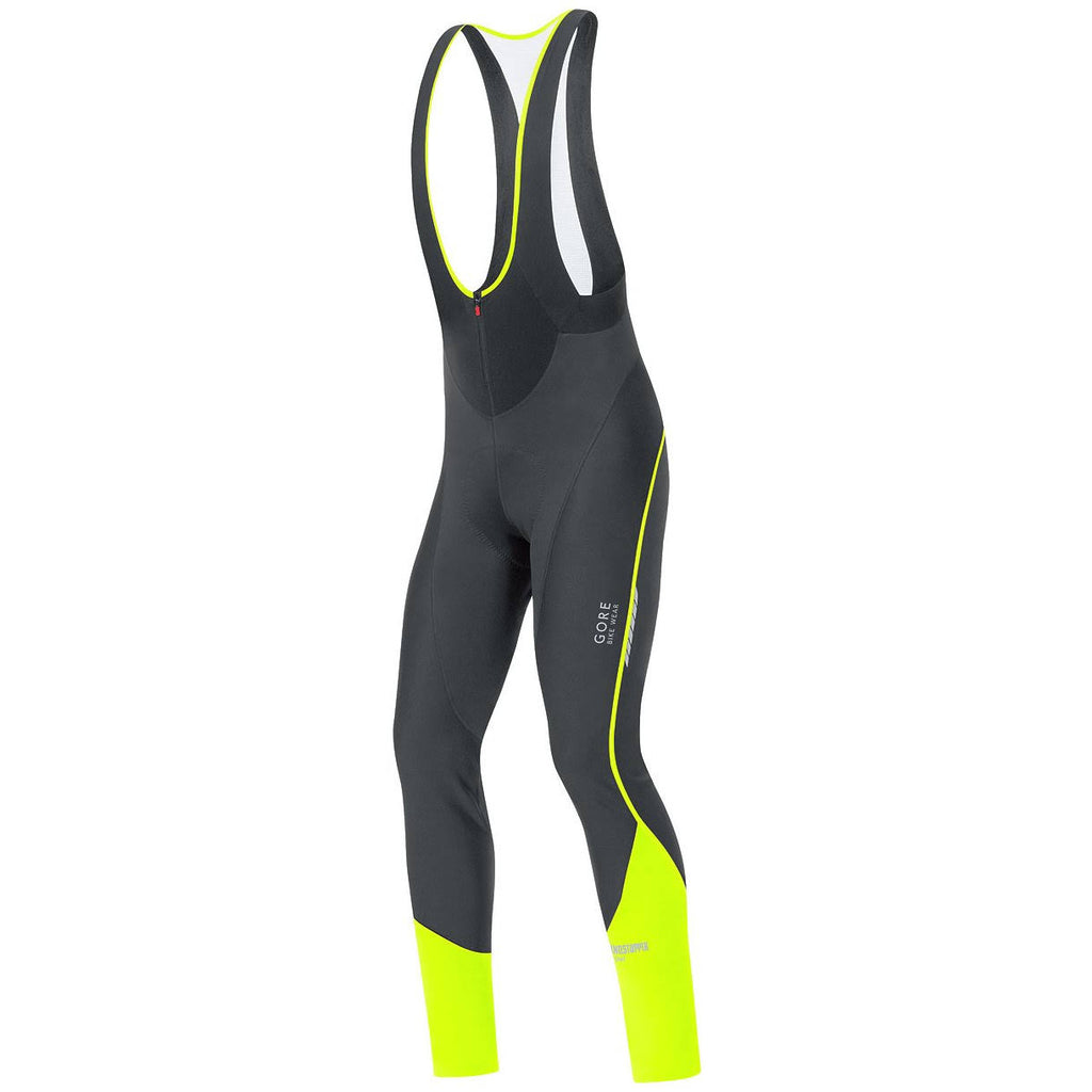 Black Medium Windstopper Soft Shell Bibtights R254776