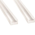 White Snowmobile Slides, Pack Of 2 Z773