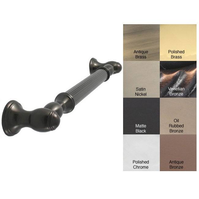 36 in. Reeded Antique Bronze Grab Bar K658473