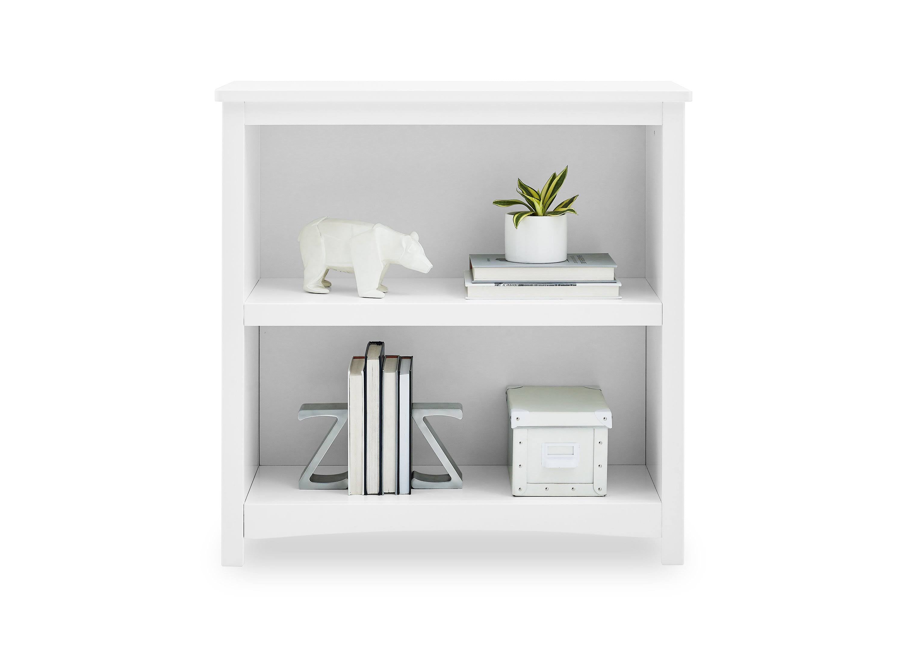 Grey 2-Shelf Bookcase N18555
