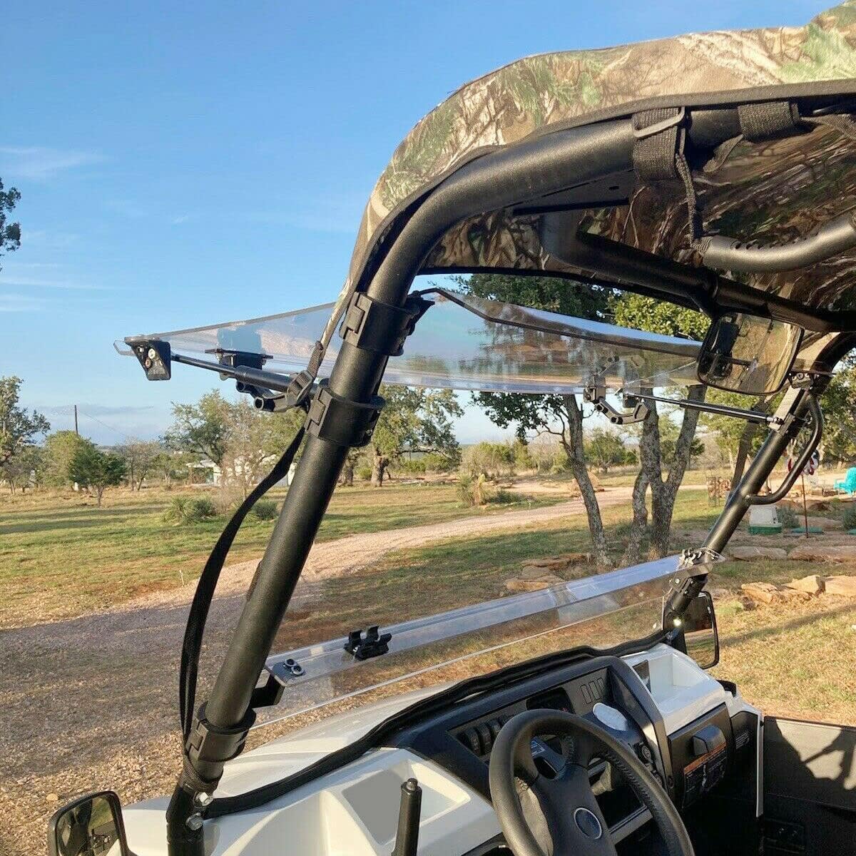 Scratch Resistant Clear Flip Windscreen P5764