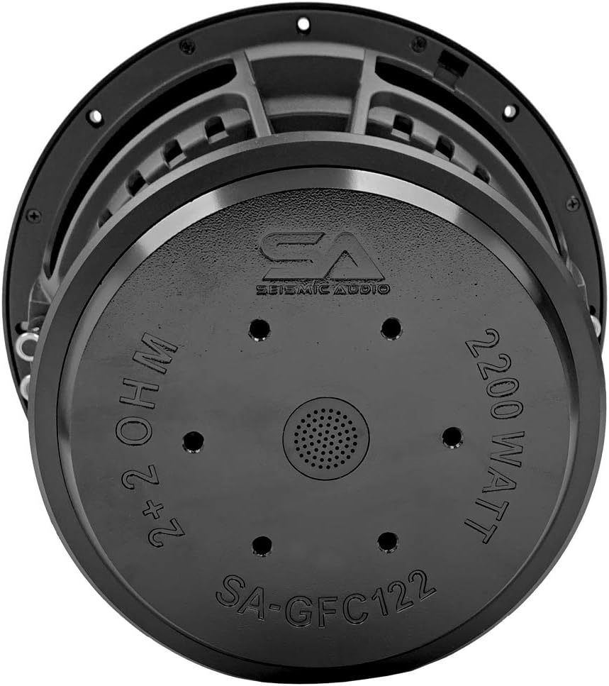12 Inch 2200 Watt Dual 2 Ohm Car Audio Subwoofer Q906