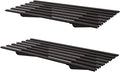 Black 48in x 15.7in 2-Pack Wall Shelves U840