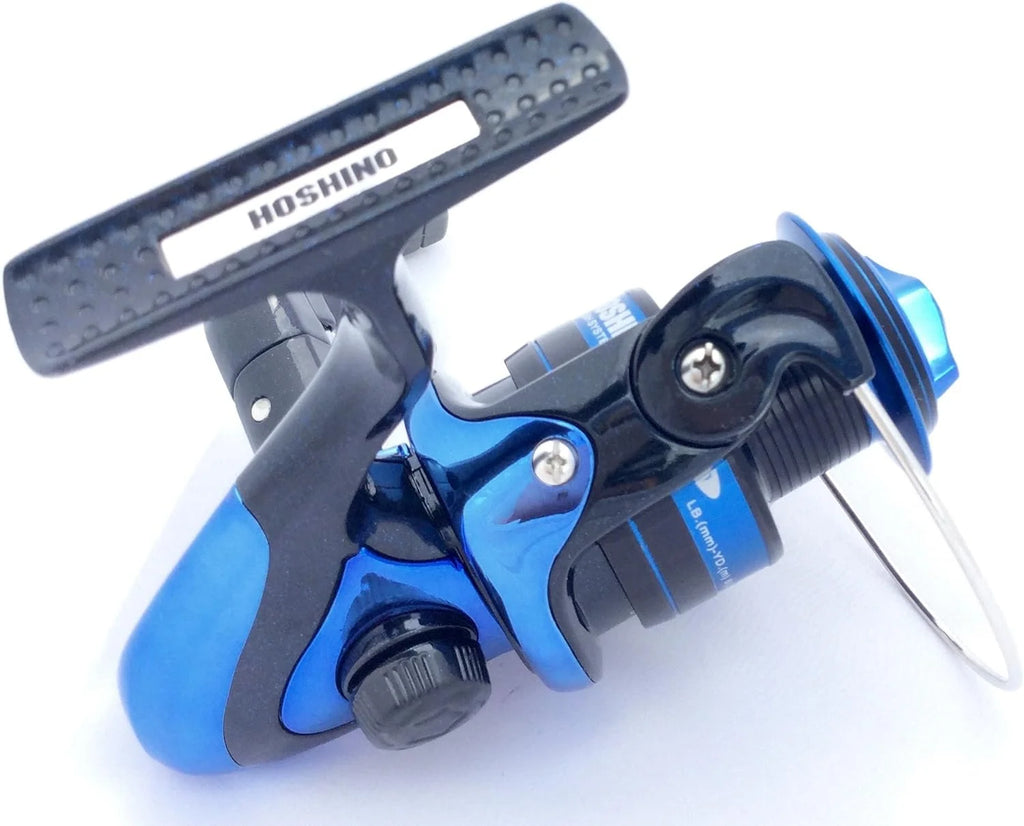 Spinning Fishing Reel Metallic Blue 6 BB 5.2:1 8 Lbs/210 Yards 12 Lbs/180 Yards O498
