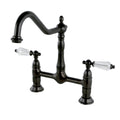 8x22 Centerset Kitchen Faucet, Oil Rubbed Bronze X495