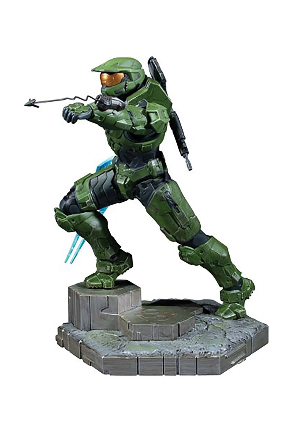 10 inches Green PVC Statue N3606