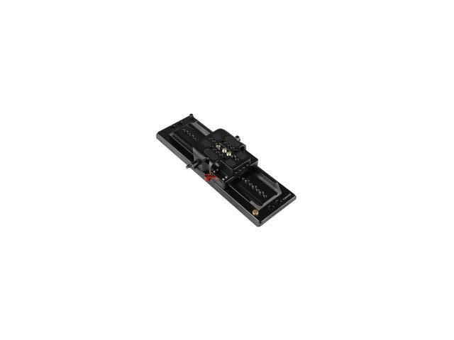 Standard ARRI 12x22 Sliding Dovetail Plate and Quick Release Baseplate with Double Rod Adapter for 15mm Rod System Z8628