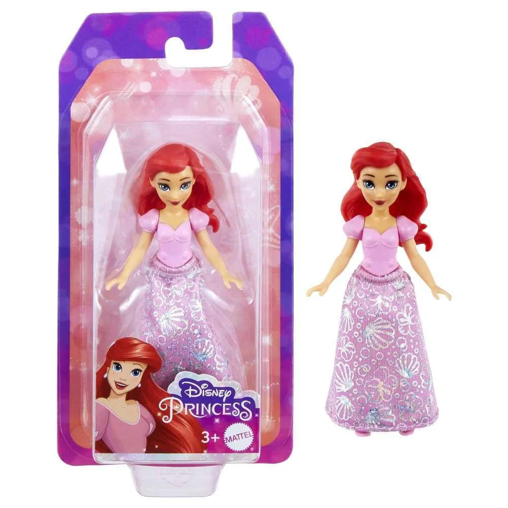 Bundle of 2 Disney Princess 3.5-inch Small Doll - Ariel & Jasmine A33123