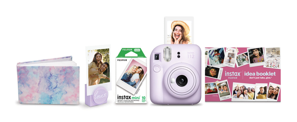 INSTAX MINI 12 PURPLE HOLIDAY BUNDLE Z728