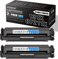 2 Pack Cyan Toner Cartridge H7028