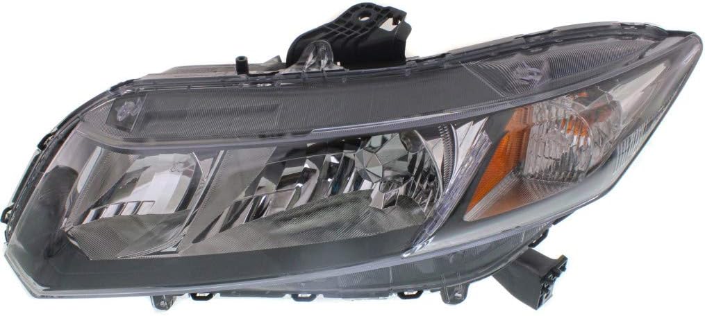 Headlight Assembly for Honda Civic 2013 Driver Side Coupe V7063
