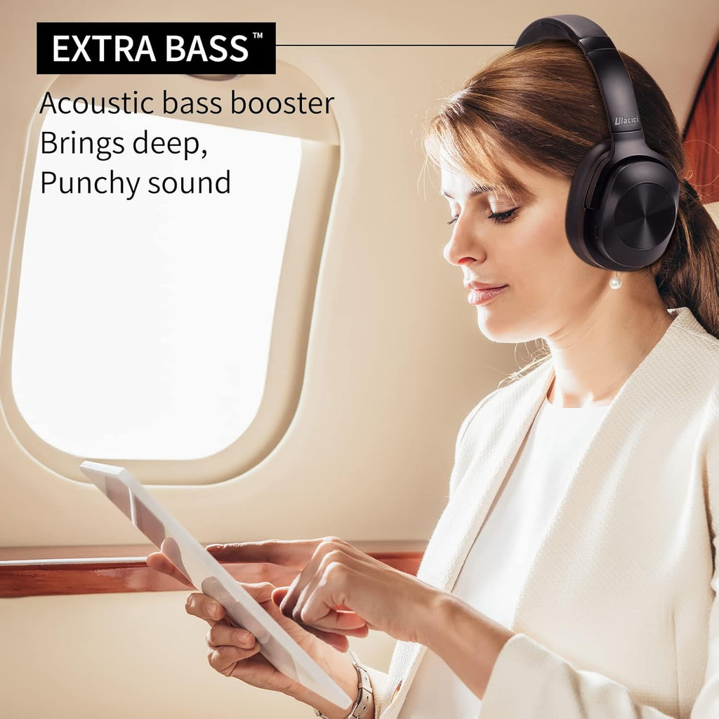 Wireless Bluetooth Noise Cancelling Headphones with Mic 30 Hours Playtime P6031