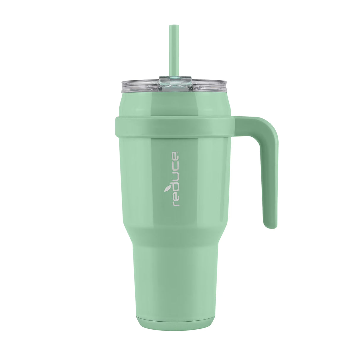 Matcha Opaque Gloss Vacuum Insulated Stainless Steel 40 fl oz. Tumbler Mug with 3 Way Lid P93048