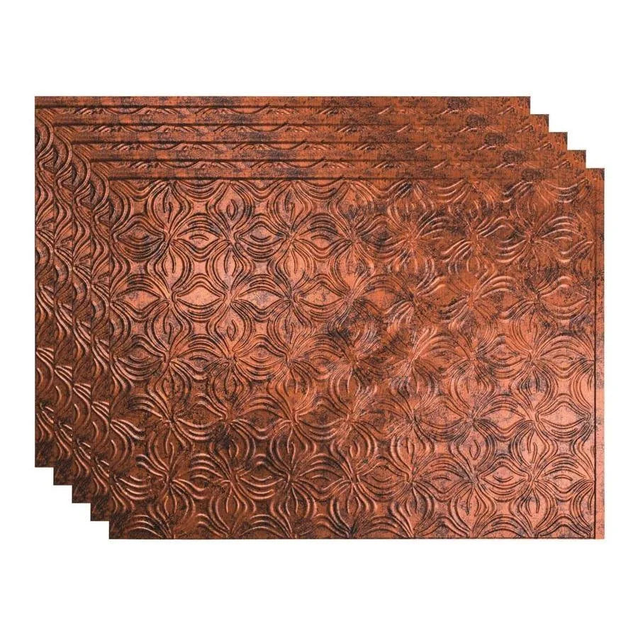 18in x 24in Copper Backsplash Panel (5 Pack) L239975