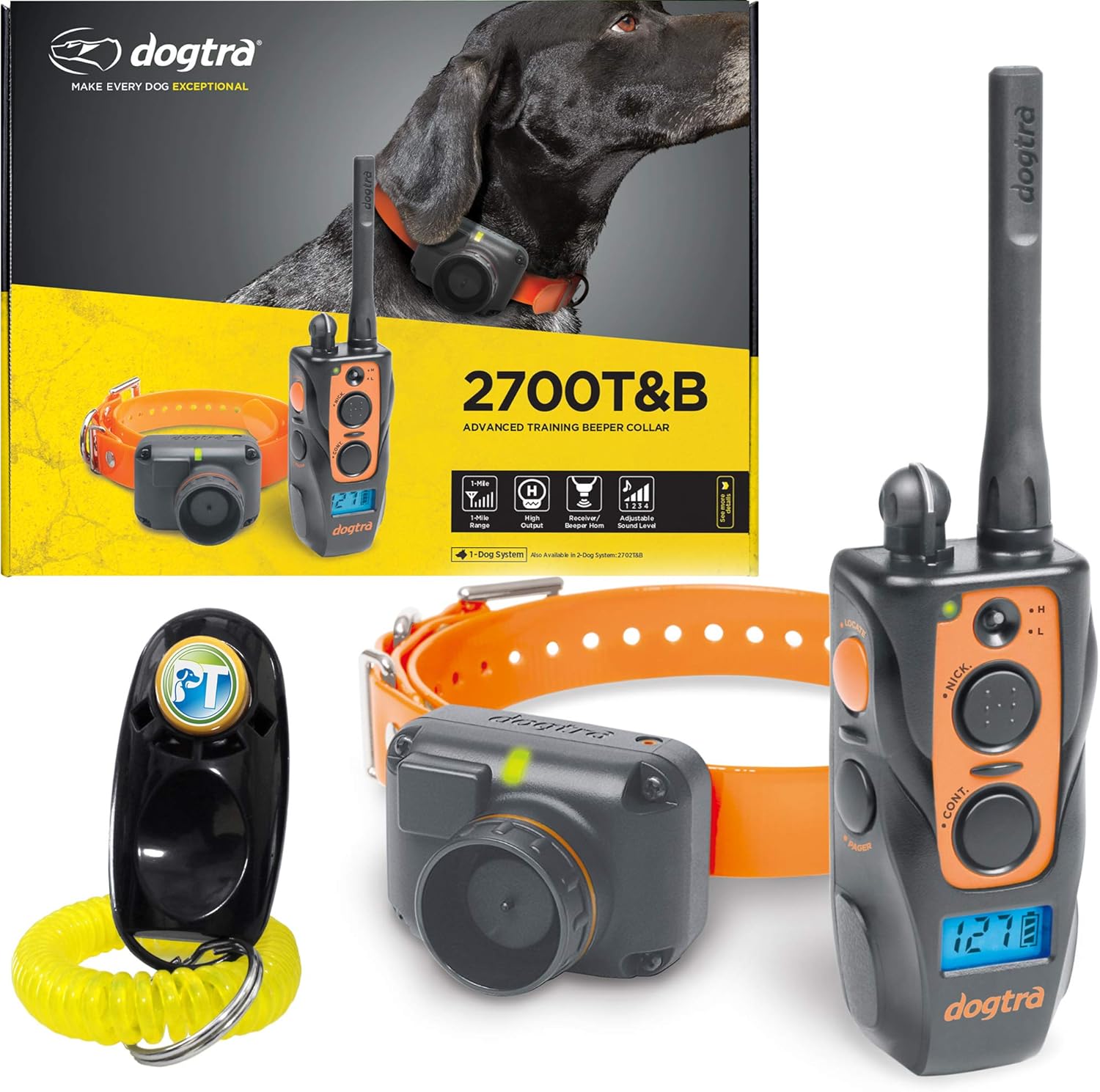 Remote Training and Beeper Collar H400842