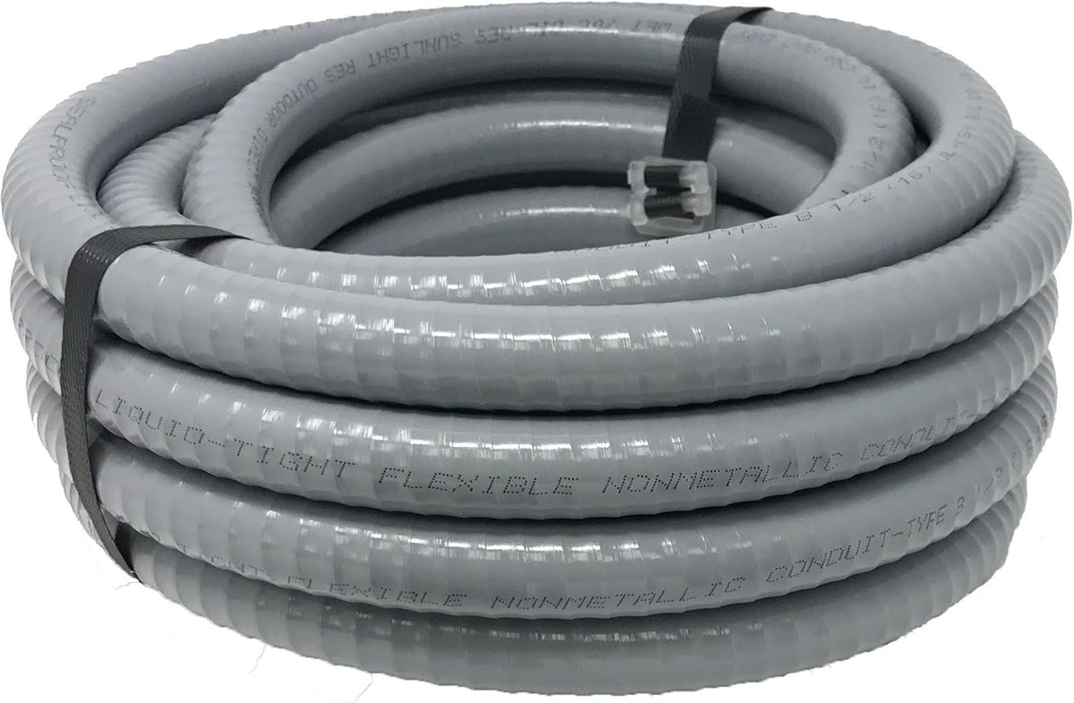 1/2-Inch Flexible Nonmetallic Liquid-Tight Electrical Conduit Type B, 25 Feet, Pack of 2 B963