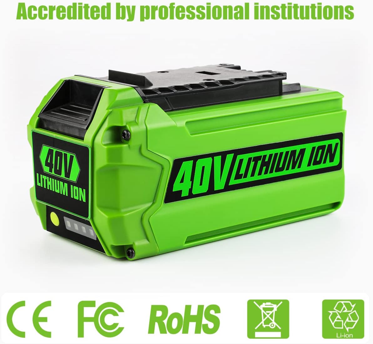 40V 6.0Ah Battery Pack of 2 P11336