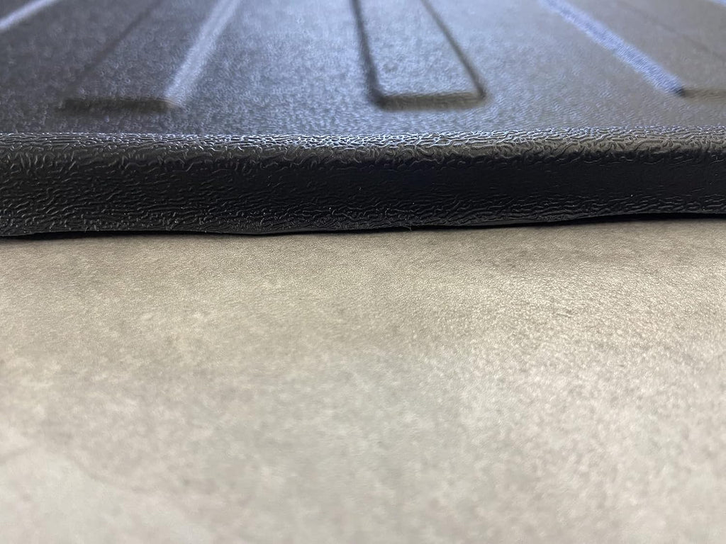 Black TPV Rear Trunk Cargo Mat Pack of 2 Q3904